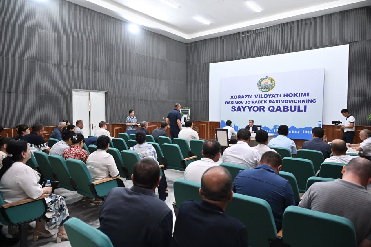 Bugun Qo‘shko‘pir tumanida viloyat hokimi Jo‘rabek Raximovning navbatdagi sayyor qabuli o‘tkazildi.