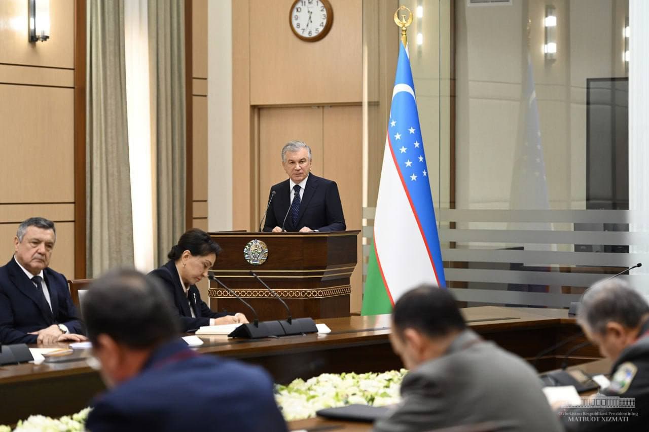 Ўзбекистон Президенти Хавфсизлик кенгашининг кенгайтирилган йиғилишини ўтказди