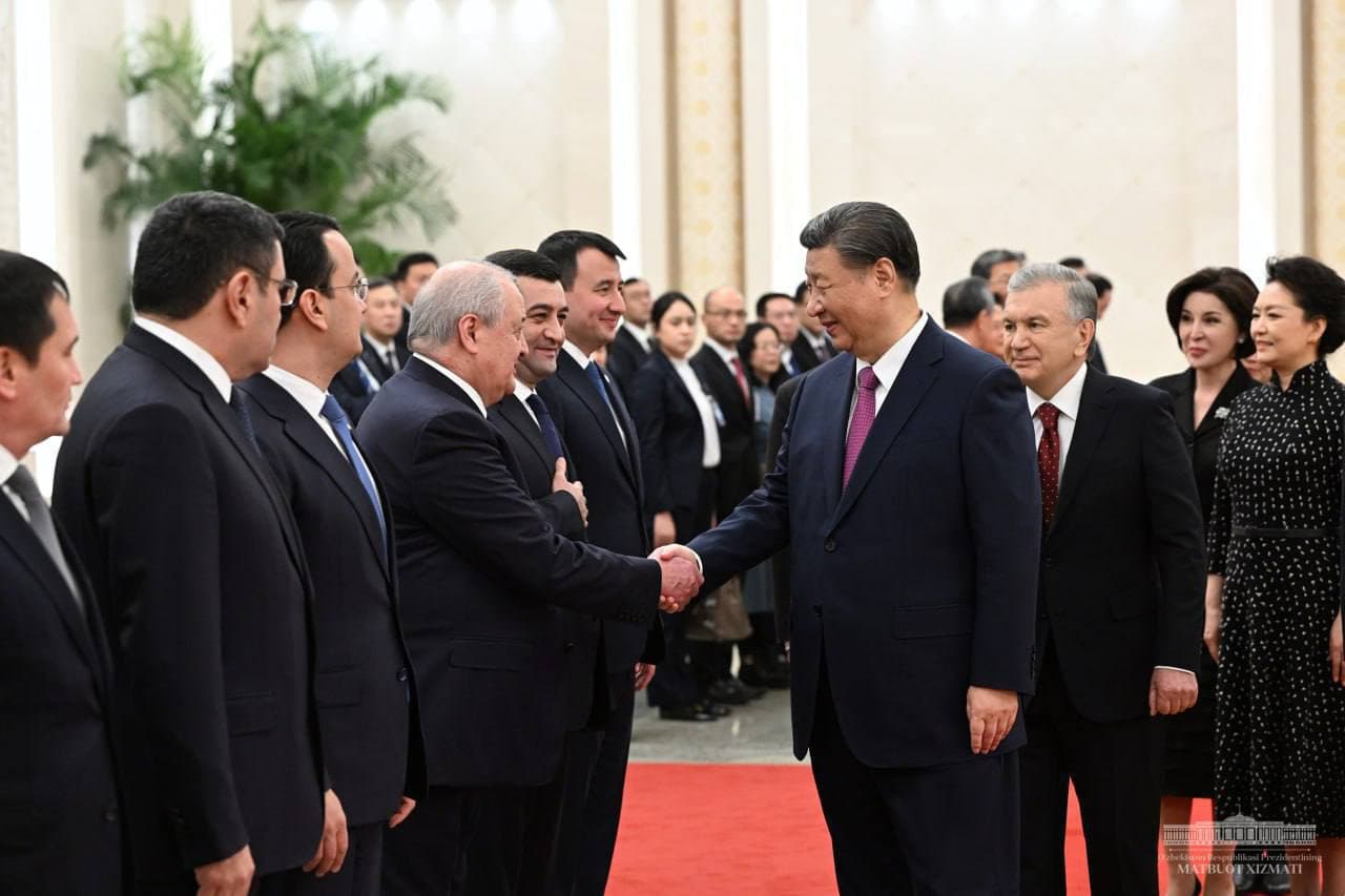 Ўзбекистон Президентини расмий кутиб олиш маросими бўлиб ўтди