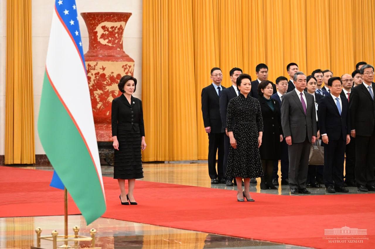 Ўзбекистон Президентини расмий кутиб олиш маросими бўлиб ўтди