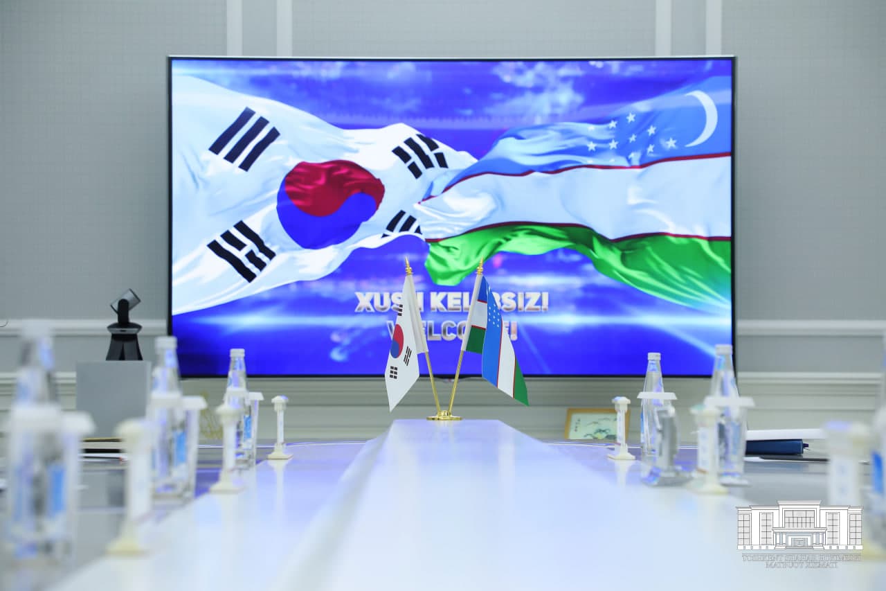 Состоялась встреча хокима Ташкента Шавката Умурзакова с Чрезвычайным и полномочным послом Республики Корея в Узбекистане господином Вон До Ёном