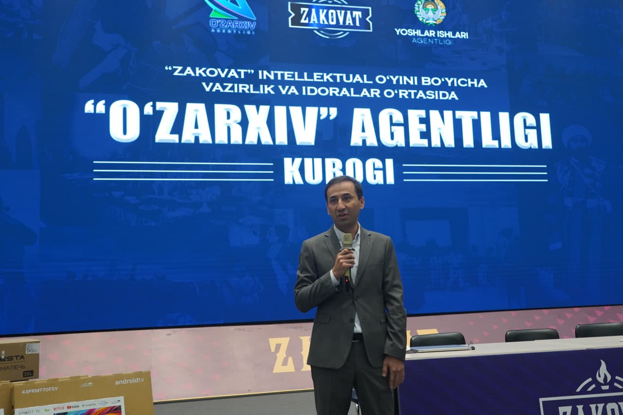 “Zakovat” intellektual oʻyini boʻyicha vazirlik va idoralar o‘rtasida “OʻZARXIV” AGENTLIGI KUBOGI” oʻyini boʻlib oʻtdi