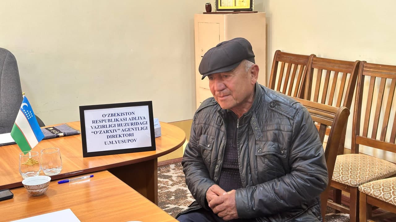 “Oʻzarxiv” agentligi direktori Ulugʻbek Yusupov Qashqadaryo viloyati G‘uzor tuman davlat arxivida jismoniy va yuridik shaxslar ishtirokida sayyor qabul o‘tkazdi.