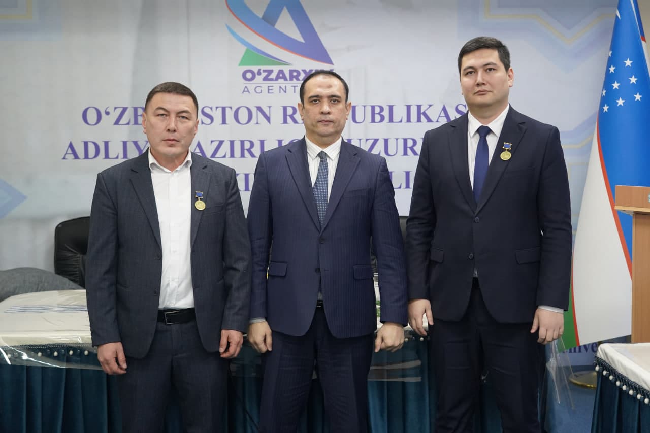Yil yakunlari bo‘yicha alohida o‘rnak ko‘rsatgan “O‘zarxiv” agentligi tizimi xodimlarini taqdirlash marosimi bo‘lib o‘tdi