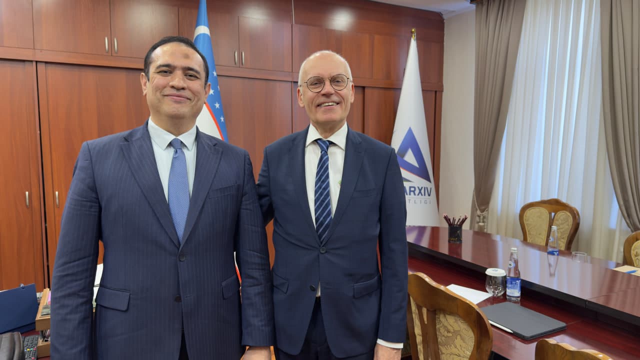 “FamilySearch” nodavlat notijorat tashkiloti Yevropa bo‘yicha strategik biznes-menejeri Tomas Hengst “O‘zarxiv” agentligida bo‘ldi