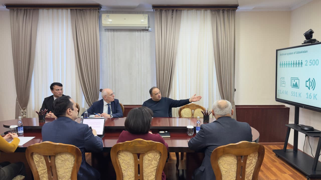 “FamilySearch” nodavlat notijorat tashkiloti Yevropa bo‘yicha strategik biznes-menejeri Tomas Hengst “O‘zarxiv” agentligida bo‘ldi