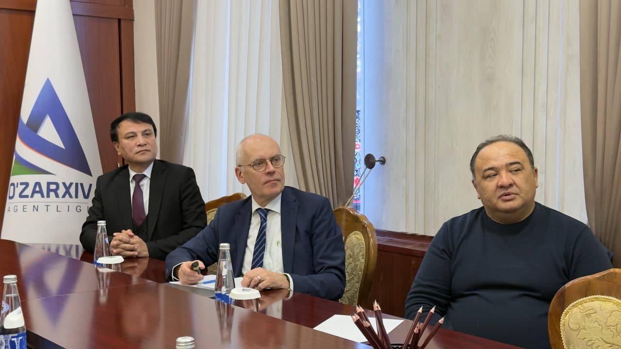 “FamilySearch” nodavlat notijorat tashkiloti Yevropa bo‘yicha strategik biznes-menejeri Tomas Hengst “O‘zarxiv” agentligida bo‘ldi