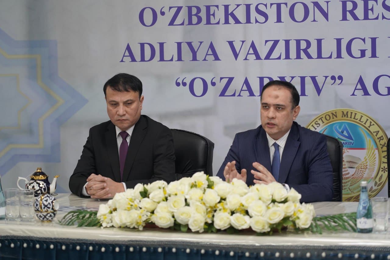 “O‘zarxiv” agentligi direktori Ulug‘bek Yusupov ishtirokida yoshlar bilan Ochiq muloqot shaklida uchrashuv bo‘lib o‘tdi.