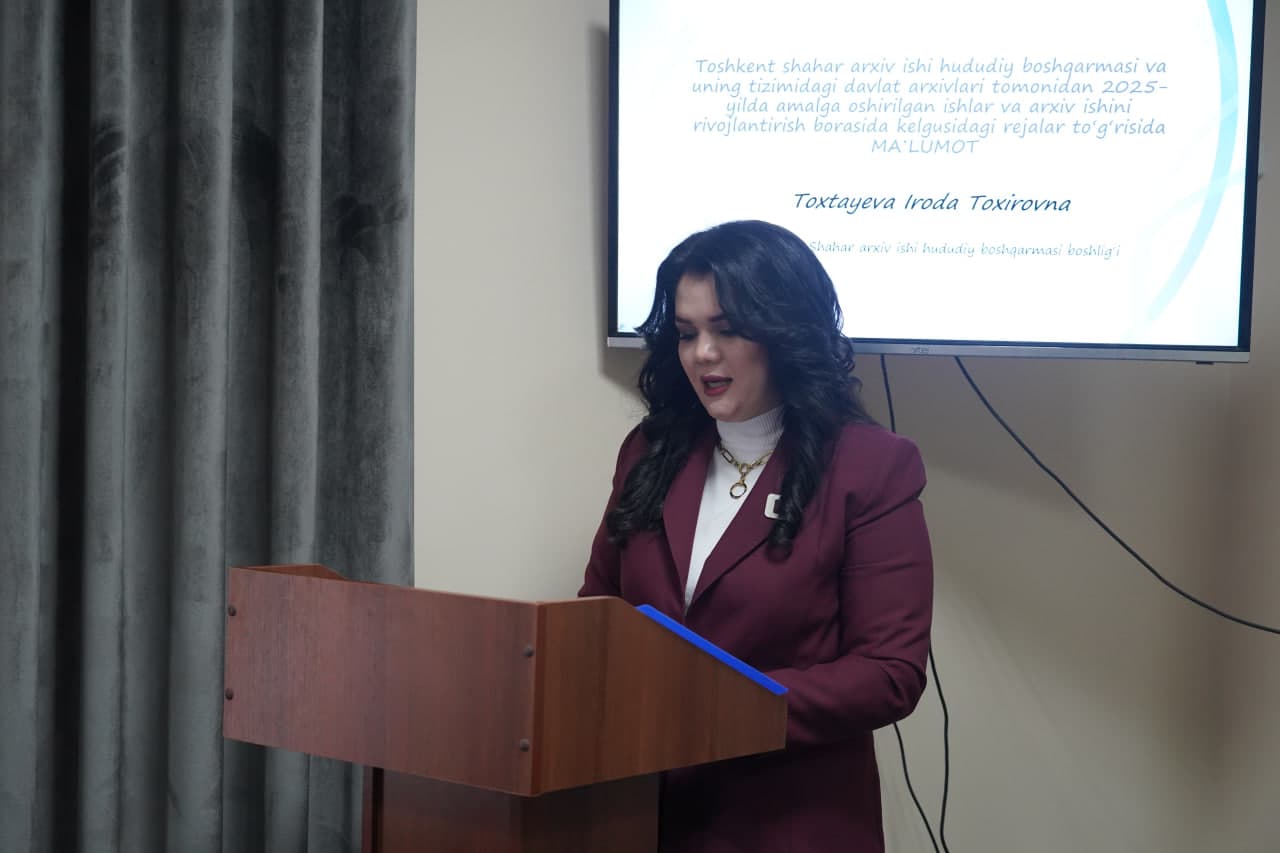 O‘zbekiston Milliy arxivlari hamda Toshkent shahar arxiv ishi hududiy boshqarmasi rahbarlarining matbuot anjumani o‘tkazildi