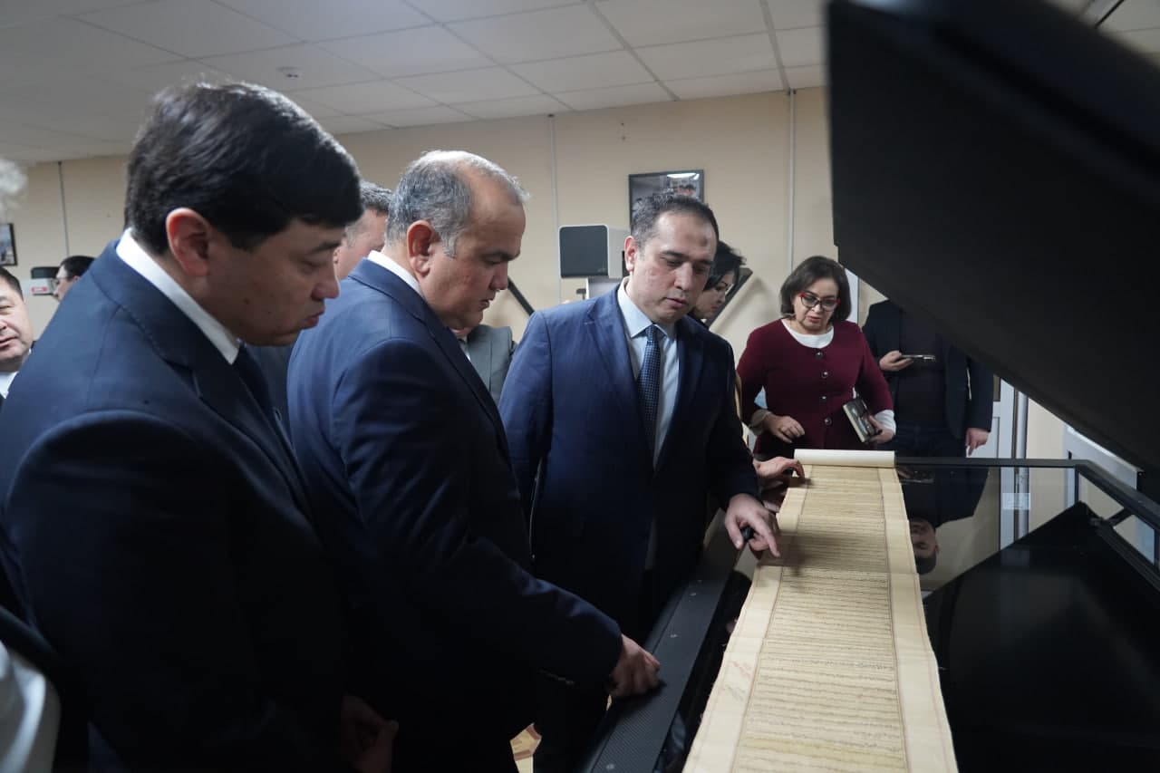 2026 йил 6 феврал куни Ўзбекистон Миллий архиви биносида Ўзбекистон Республикаси Олий Мажлиси Қонунчилик палатаси депутатлари иштирокида муҳим тадбир ташкил этилди