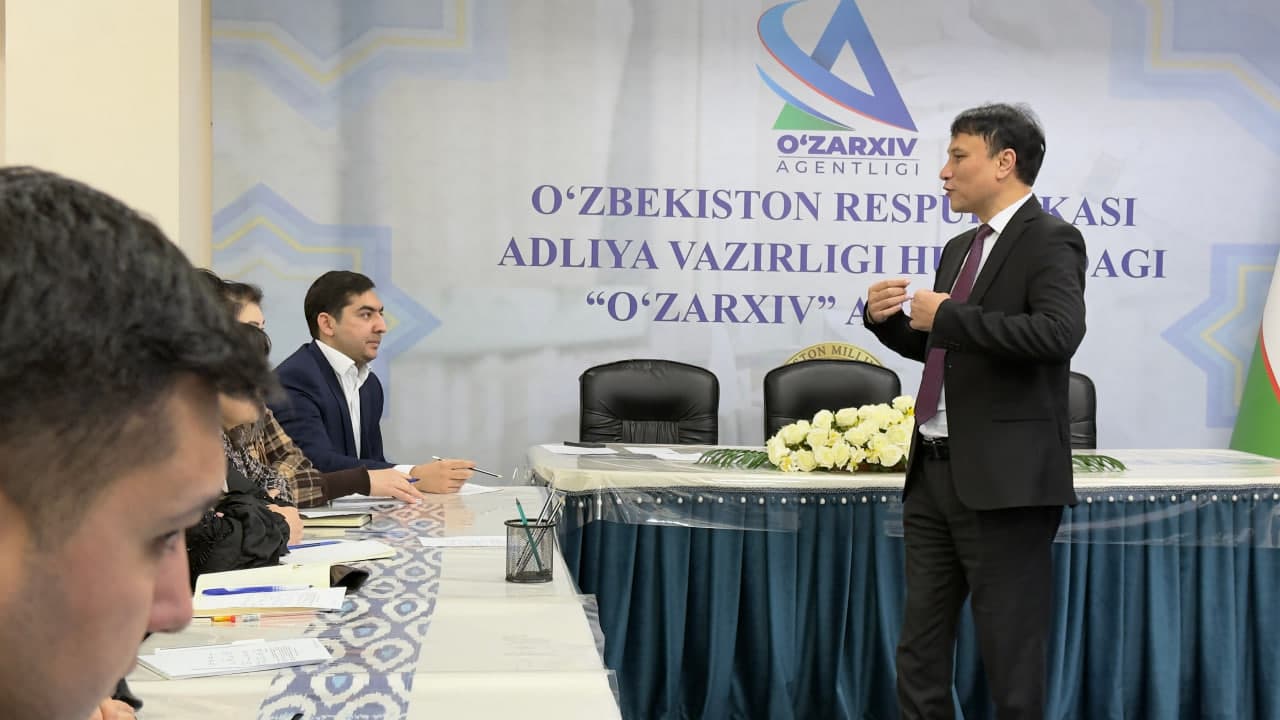 Ўзбекистон Миллий архивида Очиқ эшиклар куни ташкил этилди.