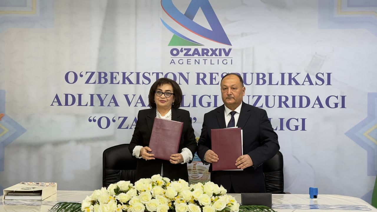 Ўзбекистон Республикаси Халқаро “Олтин мерос” хайрия жамоат фонди ҳамда Ўзбекистон Миллий архиви ўртасида ўзаро ҳамкорлик меморандуми имзоланди.