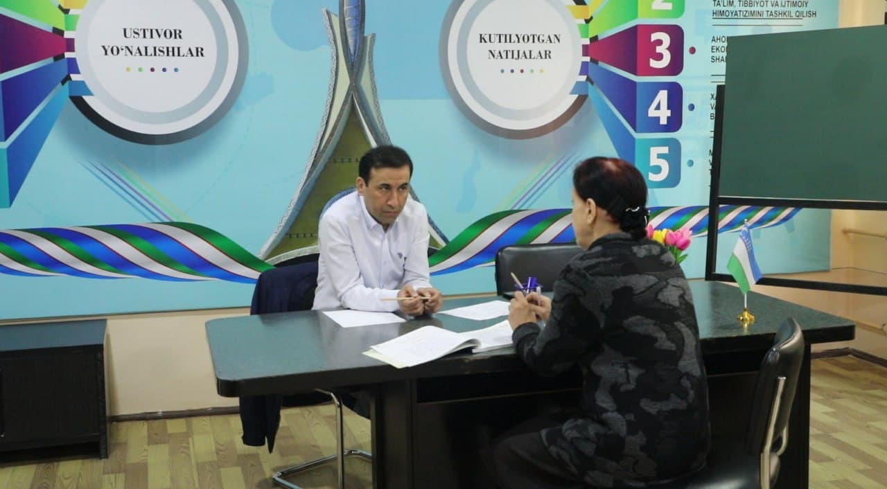 «Ўзархив» агентлиги директори ўринбосари Шерзод Садиков Сирдарё туман давлат архивида жисмоний ва юридик шахслар иштирокида сайёр қабул ўтказди.