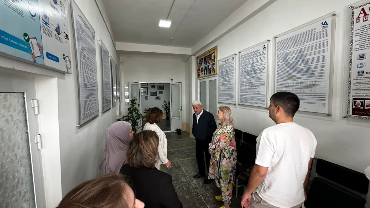 Татаристон Республикаси архивчилари делегацияси Бухоро вилояти Когон шаҳар давлат архивида бўлди