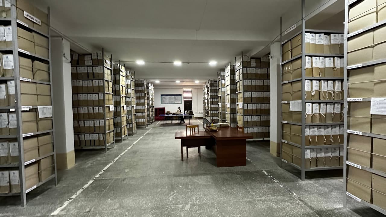 Татаристон Республикаси архивчилари делегацияси Бухоро вилояти Когон шаҳар давлат архивида бўлди