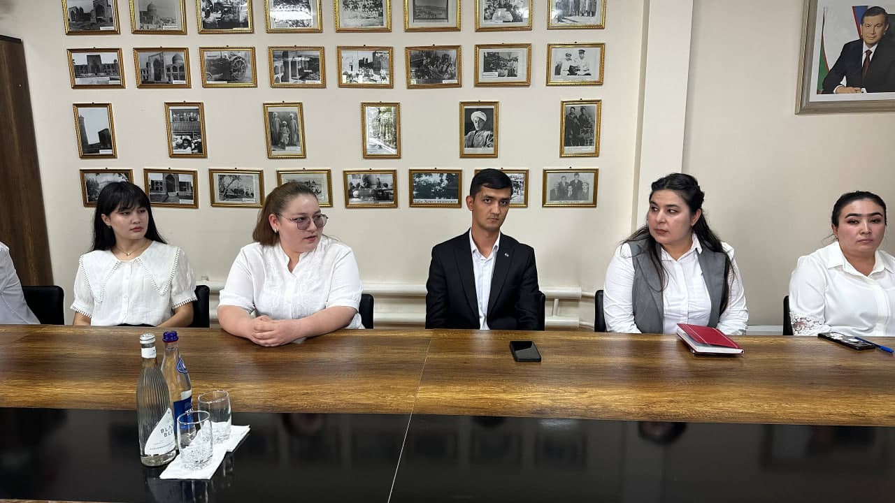 «Ўзархив» агентлиги директори У. Юсупов Бухоро вилоятидаги Ёш архивчи ходимлар билан учрашув ўтказди.