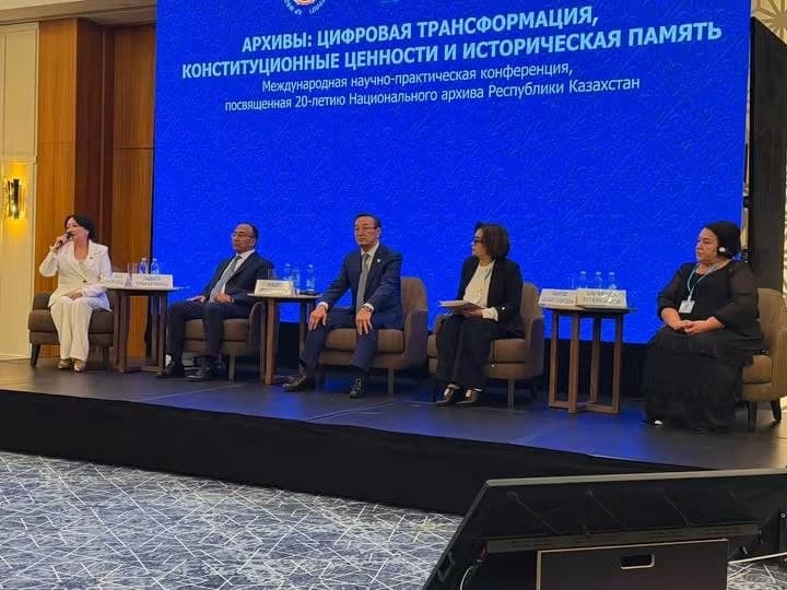 O‘zbekistonning arxiv sohasidagi zamonaviy tajribasi xalqaro konferensiyada taqdim etildi