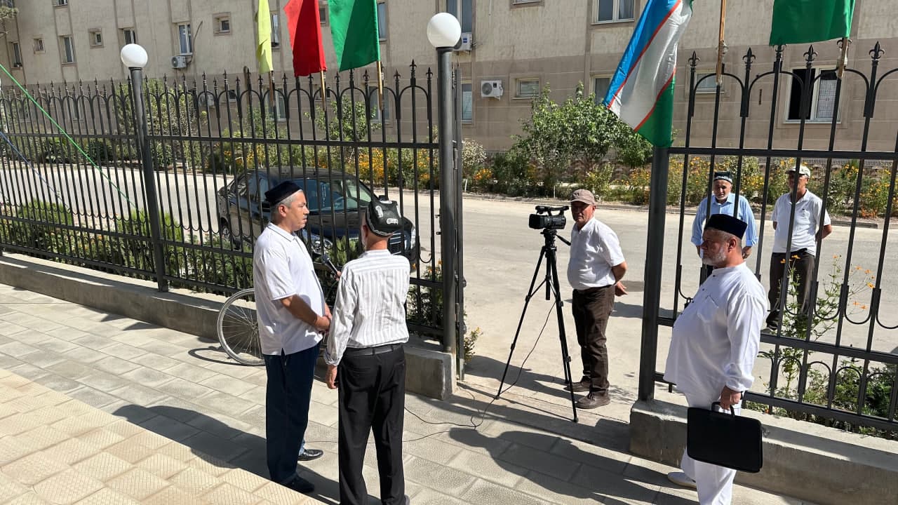 “O‘zarxiv” agentligi direktori U. Yusupov Surxondaryo viloyati Denov tuman davlat arxivida sayyor qabul o‘tkazildi