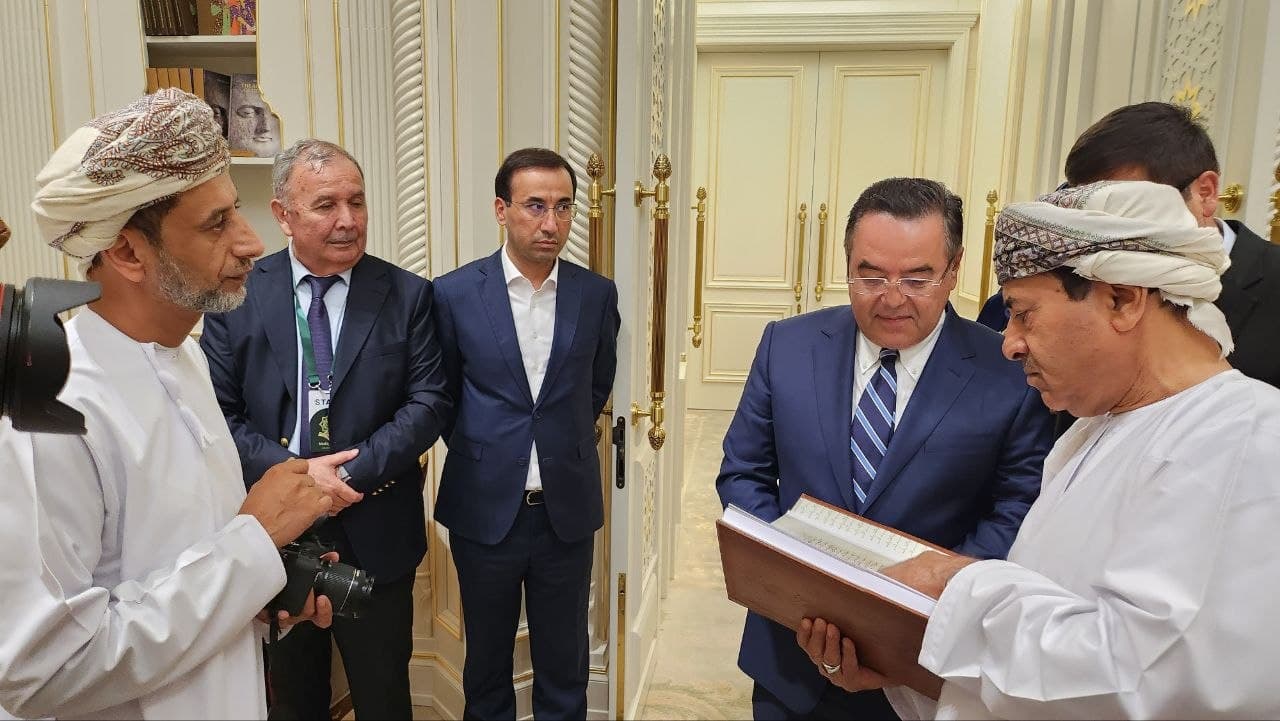 Ummon Sultonligi delegatsiyasi Islom sivilizatsiyasi markazida bo‘ldi