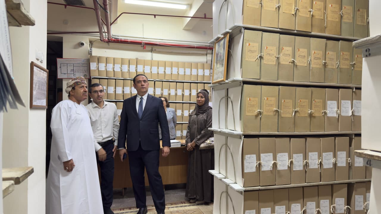 Ummon Sultonligi delegatsiyasi “O‘zarxiv” agentligida bo‘ldi