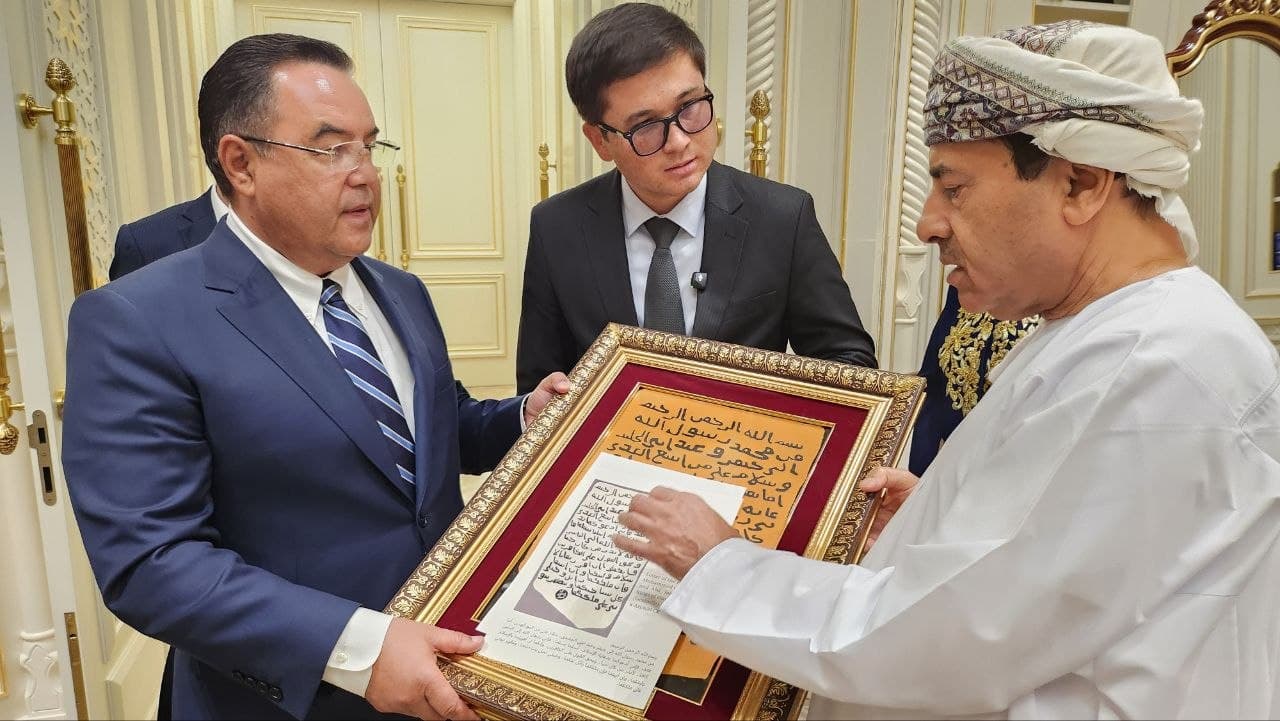 Ummon Sultonligi delegatsiyasi Islom sivilizatsiyasi markazida bo‘ldi