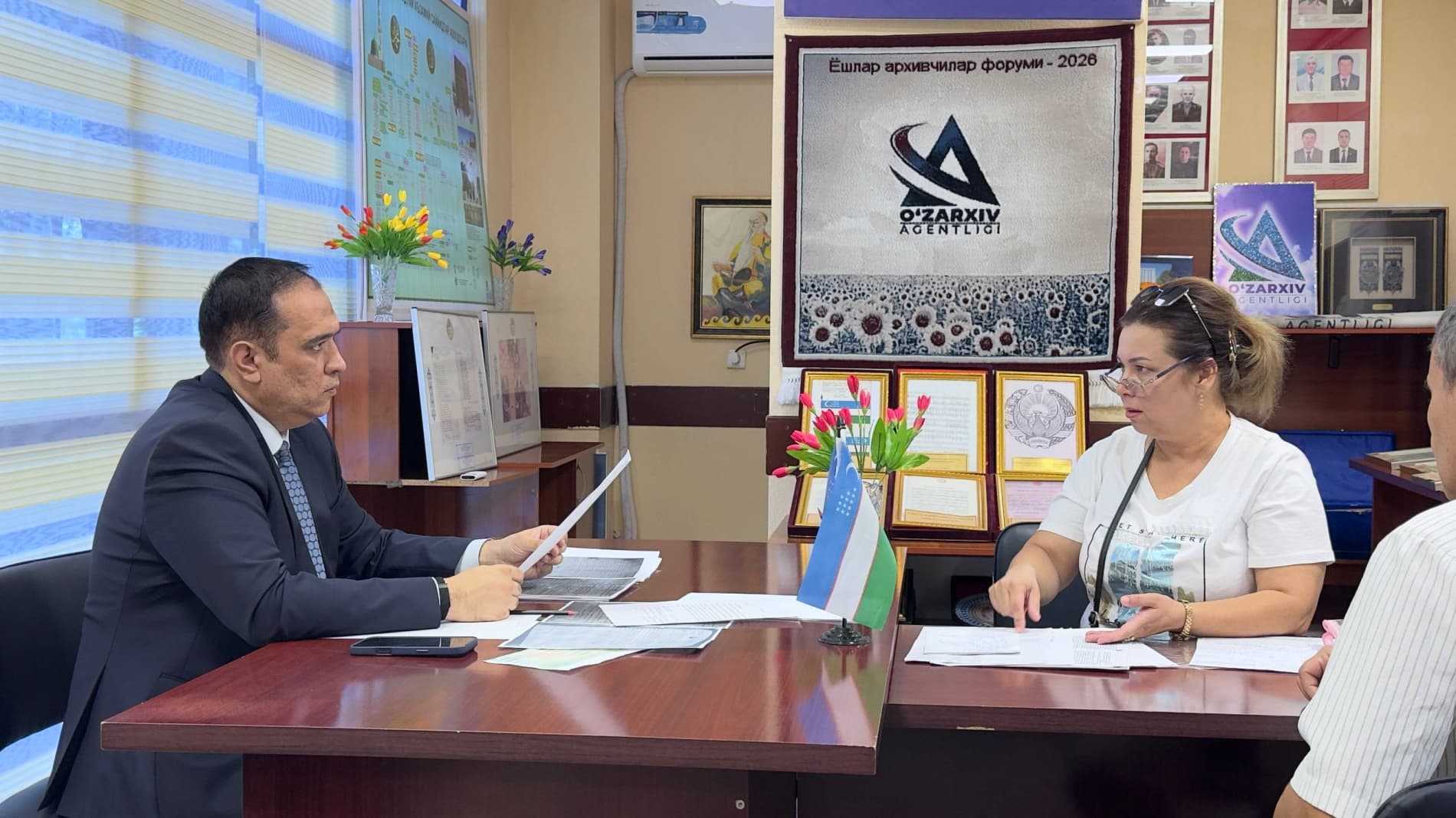 Фуқароларнинг мурожаатлари бўйича шахсий қабул ўтказилди