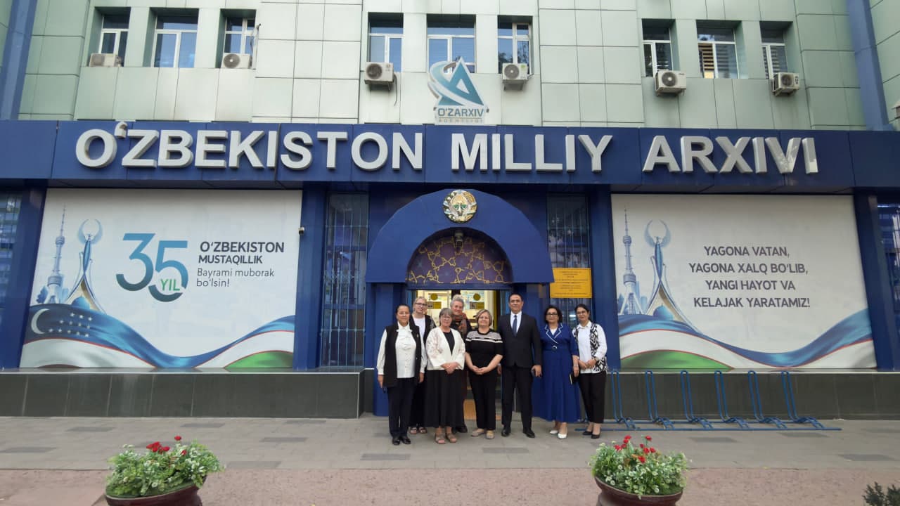 “O‘zarxiv” agentligida Germaniya delegatsiyasi bilan uchrashuv bo‘lib o‘tdi