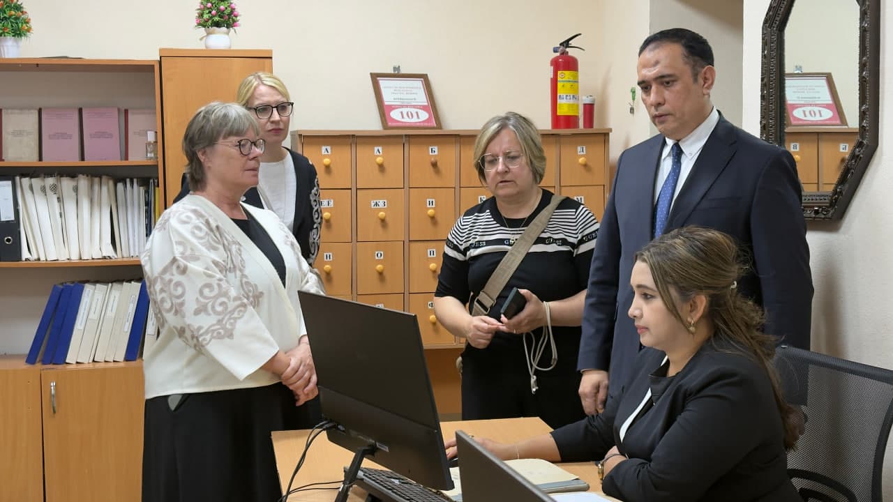 “O‘zarxiv” agentligida Germaniya delegatsiyasi bilan uchrashuv bo‘lib o‘tdi