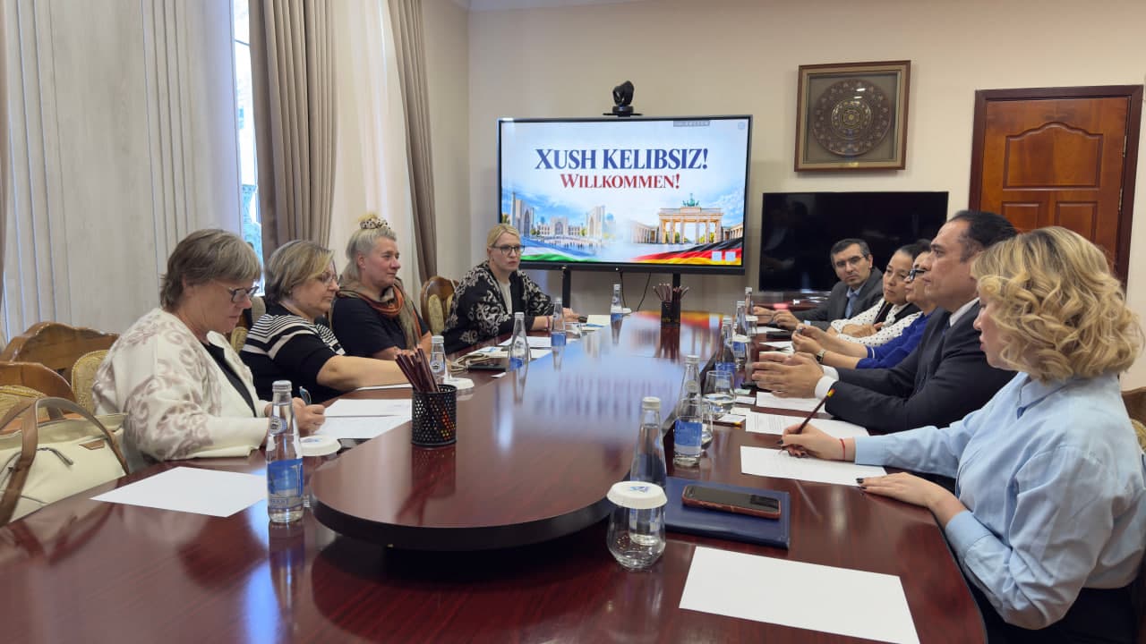 “O‘zarxiv” agentligida Germaniya delegatsiyasi bilan uchrashuv bo‘lib o‘tdi