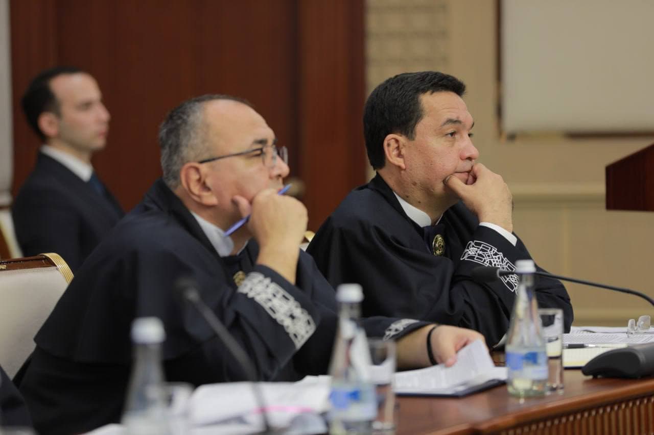 OLIY SUD PLENUMI MAJLISI BO'LIB O'TDI