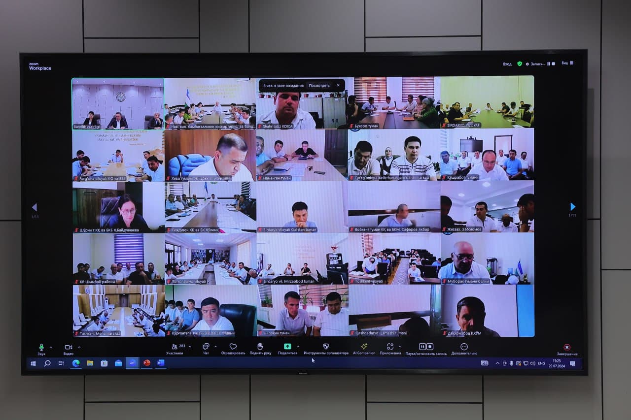 Kambag‘allikni qisqartirish va bandlik vazirligida markaziy apparat, vazirlik huzuridagi tashkilotlar rahbarlari, hududiy bosh boshqarma hamda bo‘lim boshliqlari ishtirokida kengaytirilgan yig‘ilish bo‘lib o‘tdi.