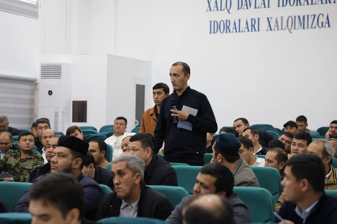 Samarqandda tadbirkorlar bilan ochiq muloqotlar davom etmoqda