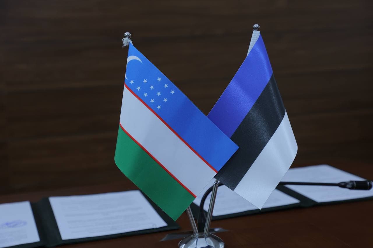 Estoniya Payvandchilar uyushmasi raisi bilan hamkorlik memorandumi imzolandi