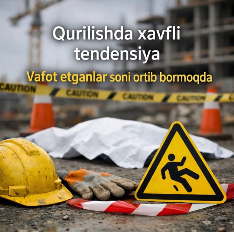 Qurilishda xavfsizlik: bugungi loqaydlik — ertangi fojia