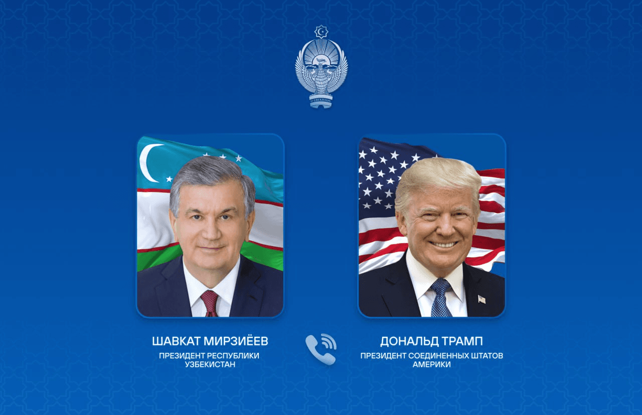 Президенты Узбекистана и США обсудили перспективы дальнейшего укрепления двусторонних отношений