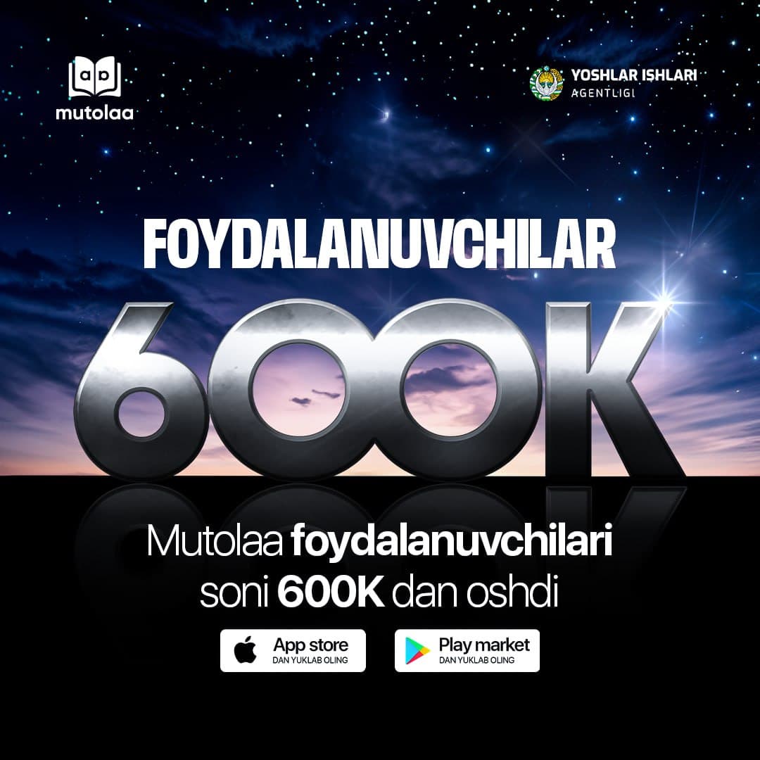 The number of Mutolaa users has exceeded 600,000!