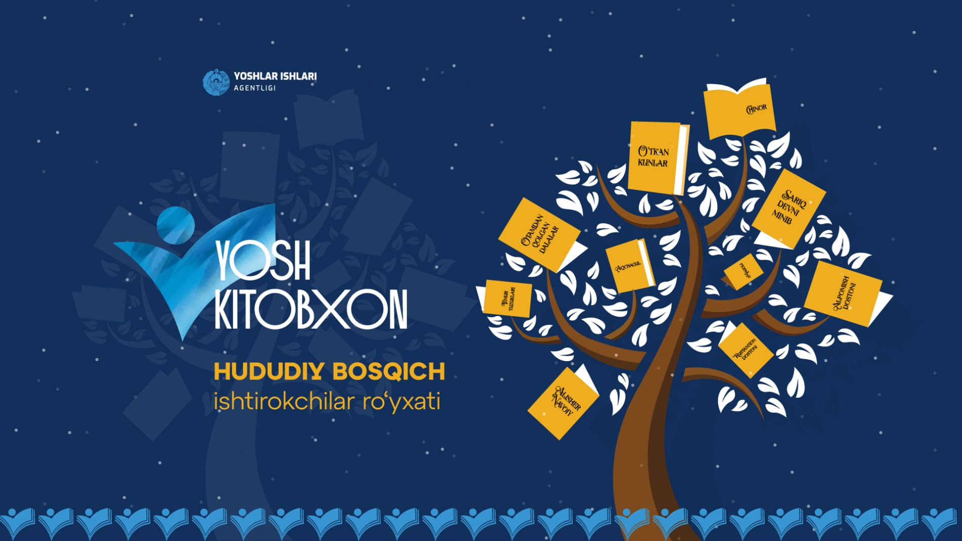 Dear readers! The regional stages of the "Yosh kitobxon" competition are starting!