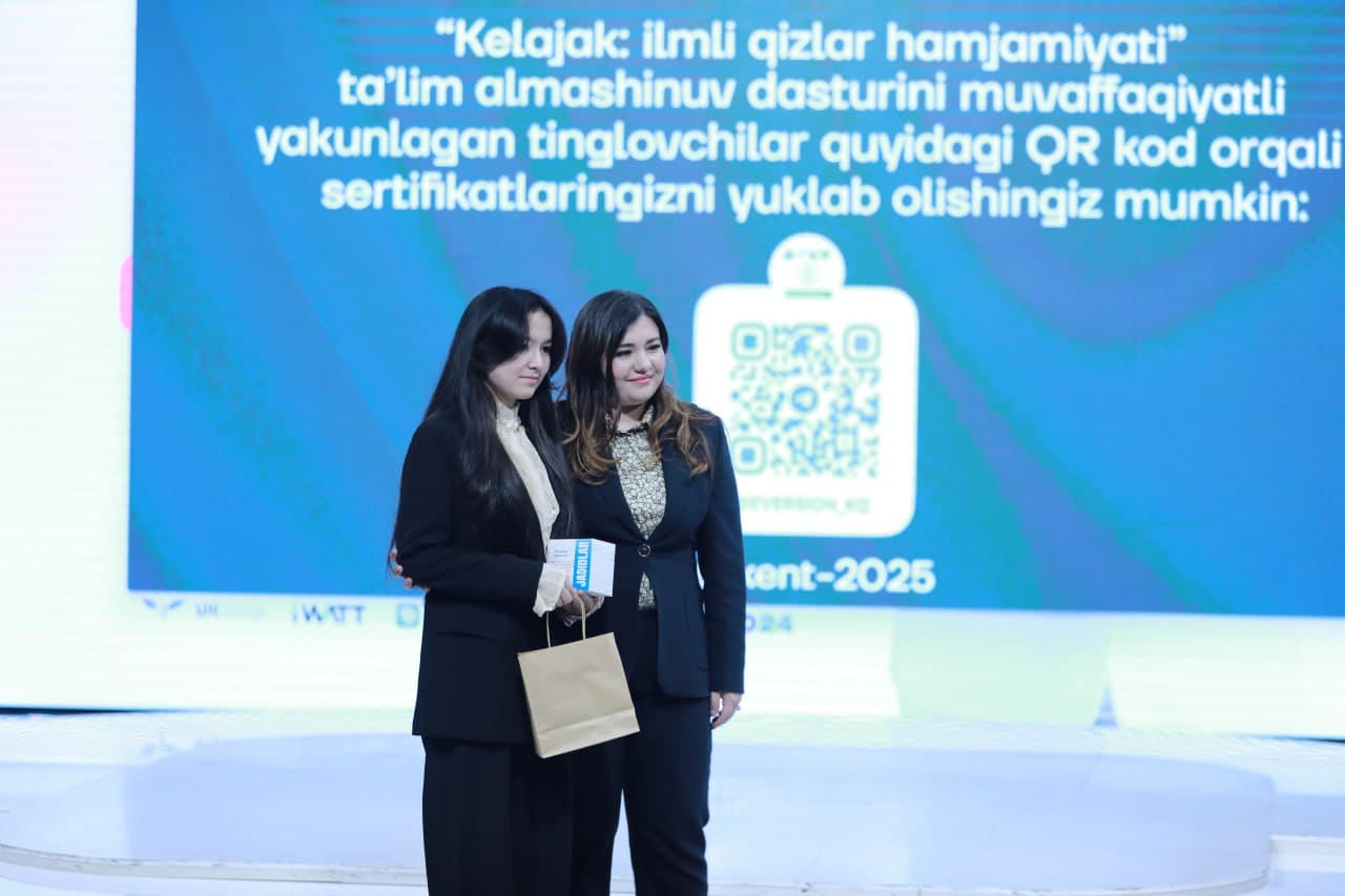 “Kelajak: ilmli qizlar hamjamiyati” forumi qizg‘in kechdi