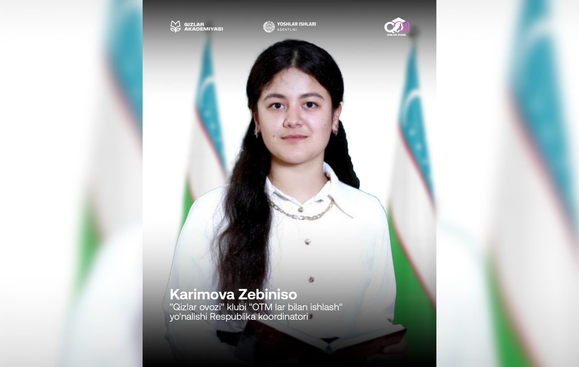 “Qizlar ovozi” loyihasining Respublika koordinatorlari saylandi