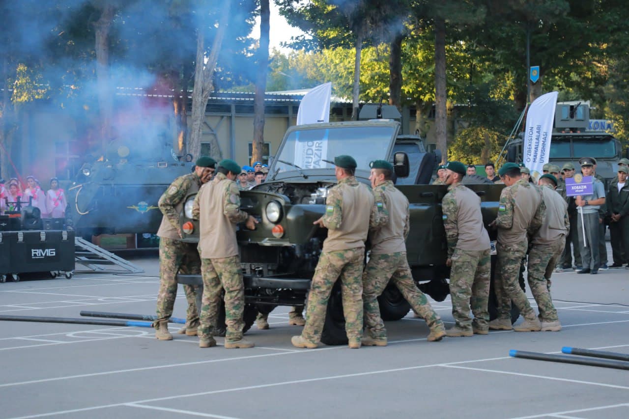“Shijoat va g‘ayrat” harbiy-sport musobaqasining Respublika final bosqichi yakunlandi