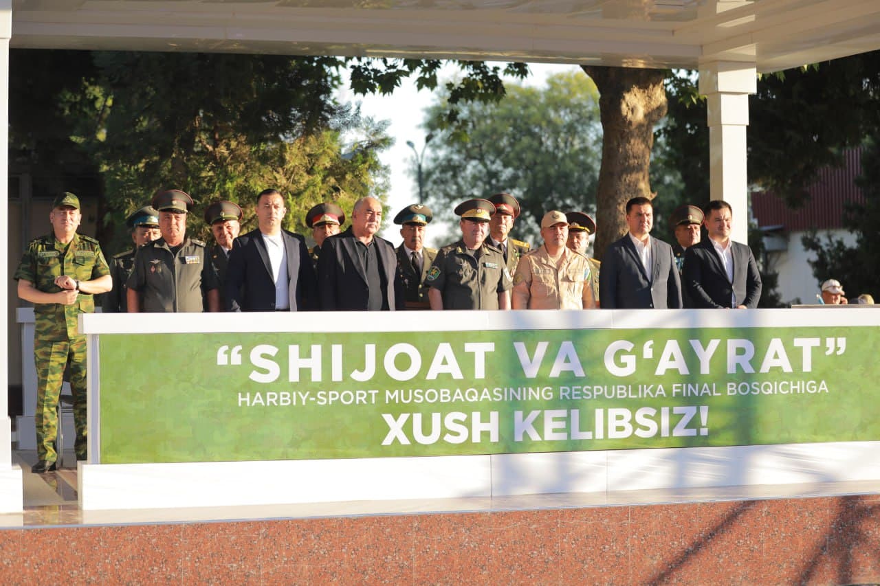 “Shijoat va g‘ayrat” harbiy-sport musobaqasining Respublika final bosqichi yakunlandi