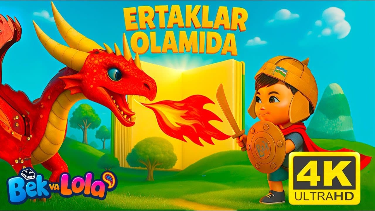 Bek va Lola — bolajonlar qalbidan joy olgan multfilm!