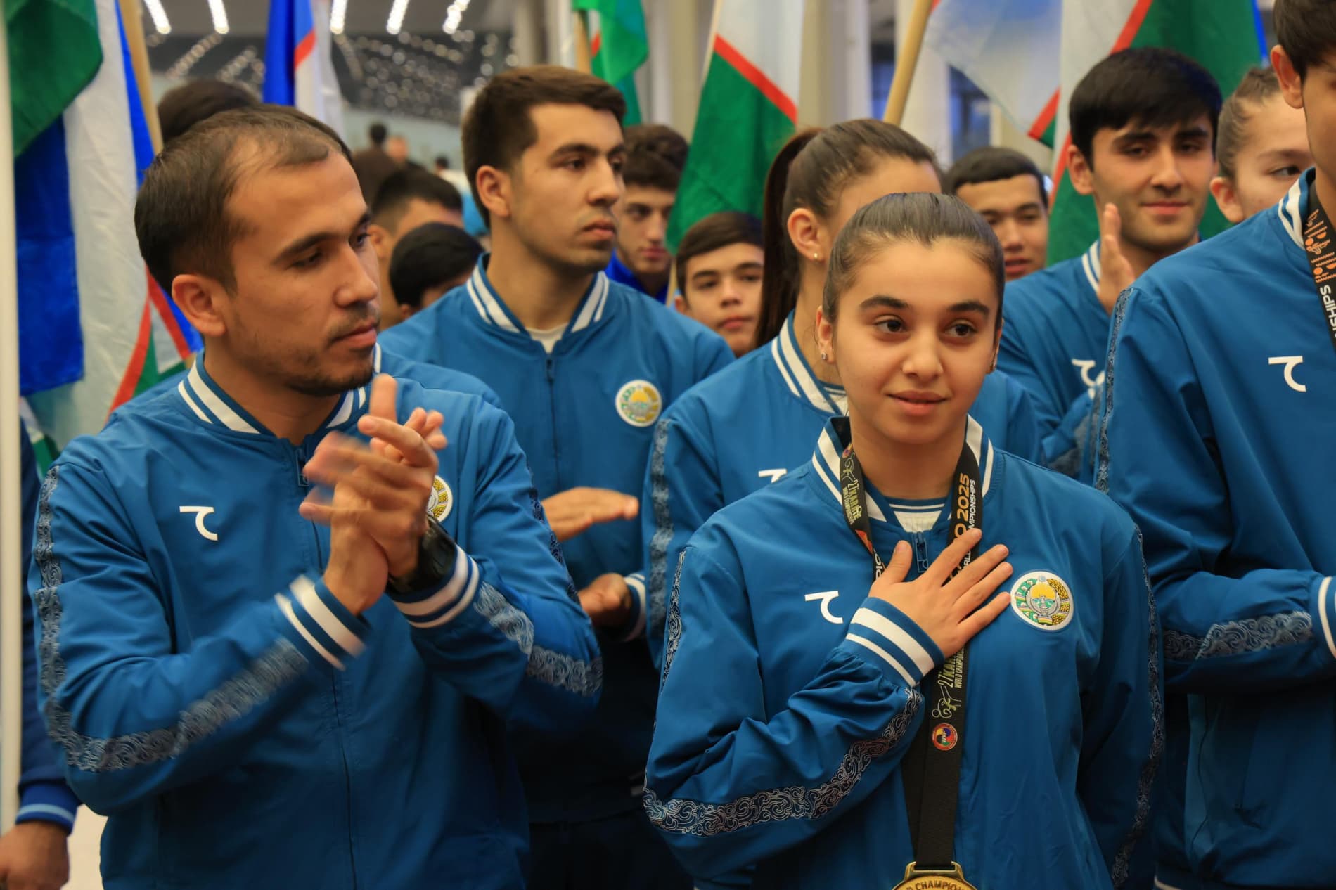 O‘zbekiston tarixida ilk bor ayol karatechi Jahon chempioni bo‘ldi!