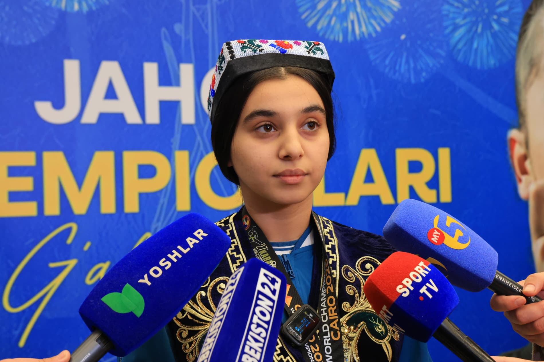 O‘zbekiston tarixida ilk bor ayol karatechi Jahon chempioni bo‘ldi!