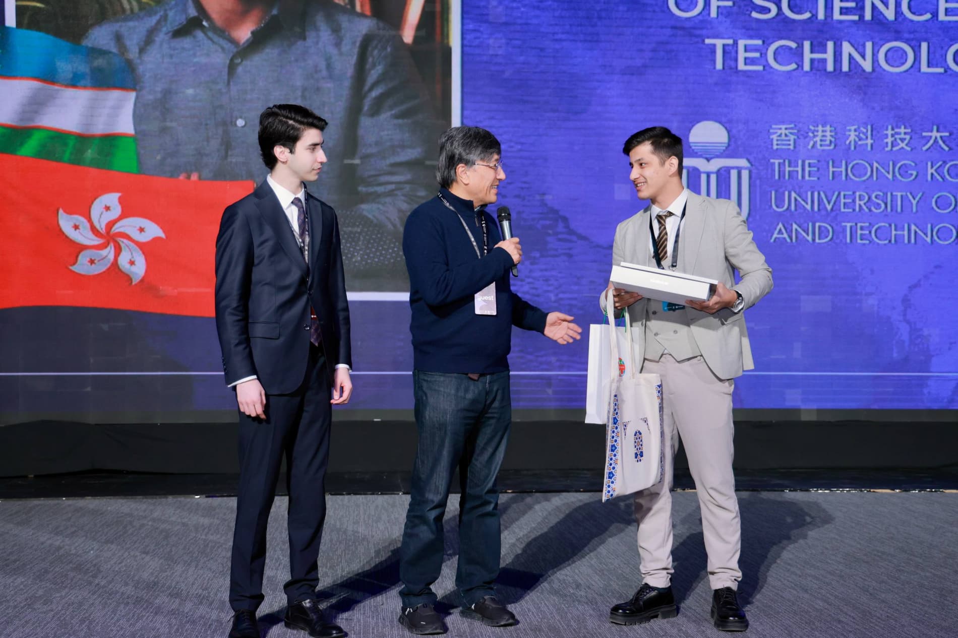 Toshkentda ilk bor “Xalqaro yil talabasi” mukofoti topshirildi