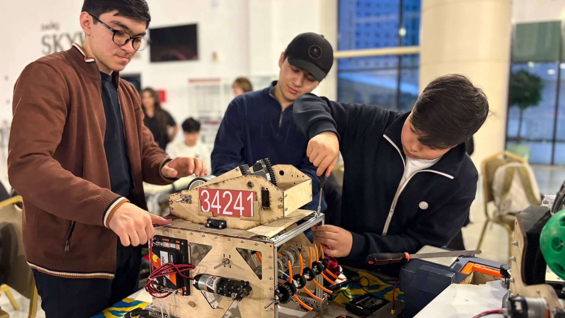 Young inventors from Uzbekistan triumphed in Astana!