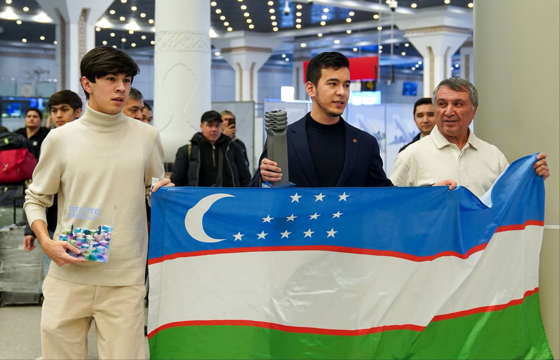 «Шахматы Tata Steel 2026» — наших соотечественников встретили торжественно!