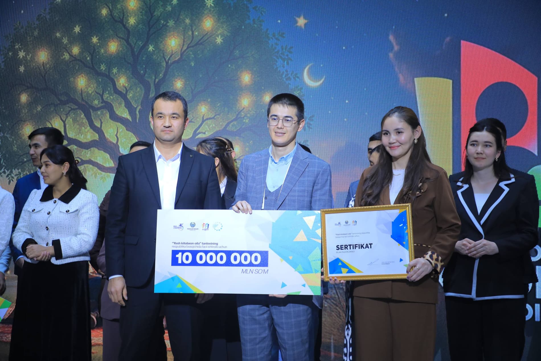 “Prezident sovg‘asi” o‘z egasini topdi: “Yosh kitobxon oila” tanlovi g‘oliblari aniqlandi!