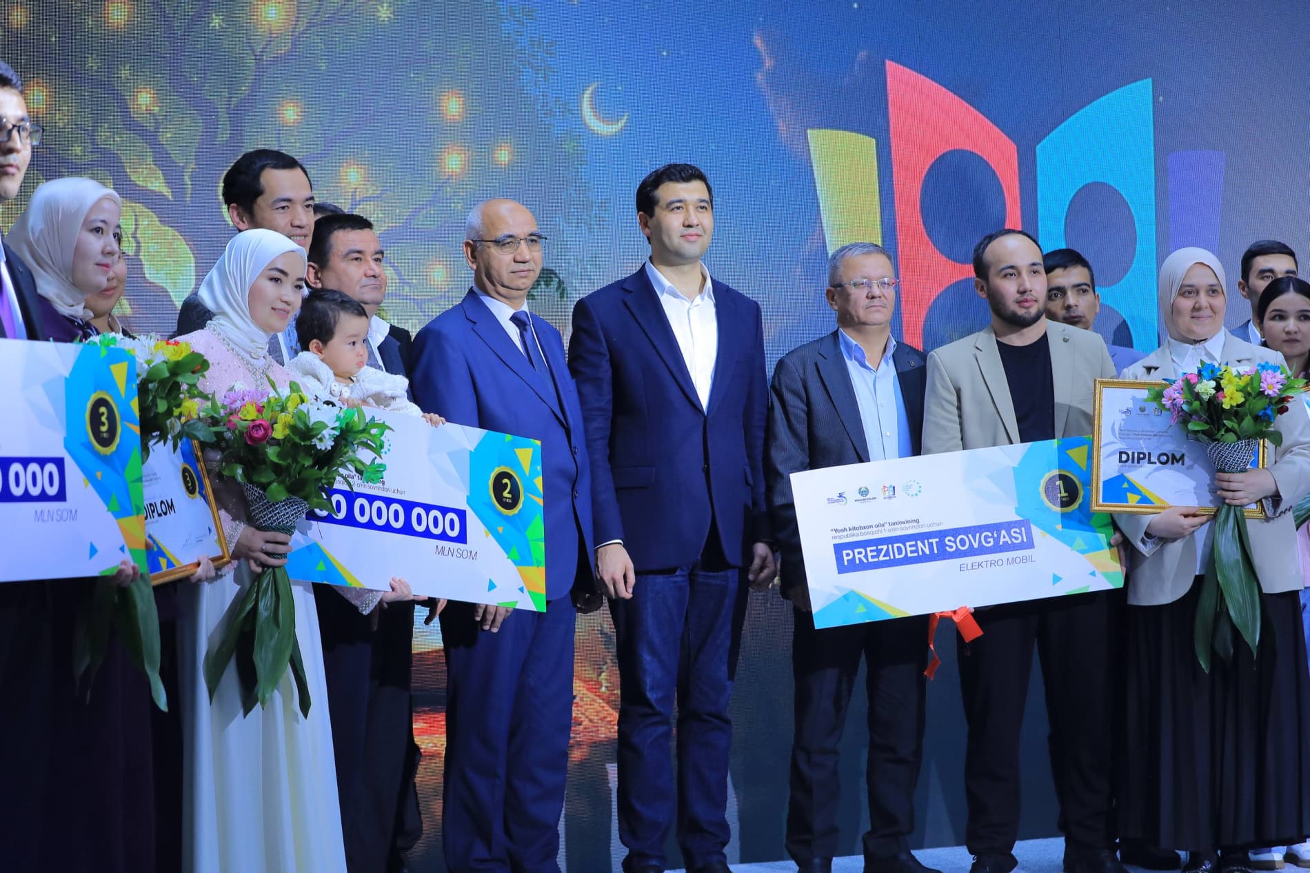 “Prezident sovg‘asi” o‘z egasini topdi: “Yosh kitobxon oila” tanlovi g‘oliblari aniqlandi!