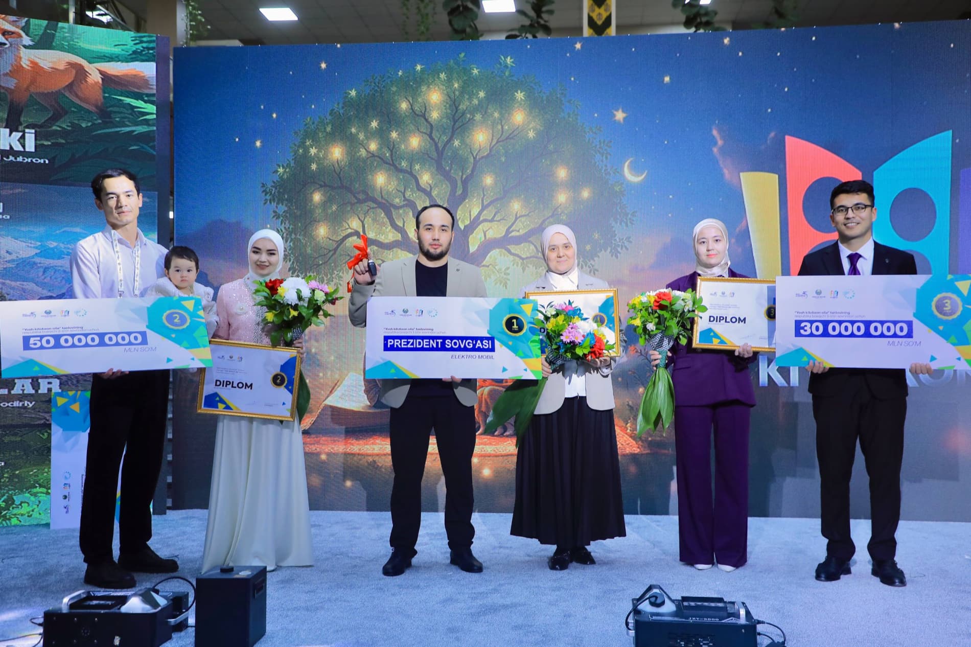 “Prezident sovg‘asi” o‘z egasini topdi: “Yosh kitobxon oila” tanlovi g‘oliblari aniqlandi!